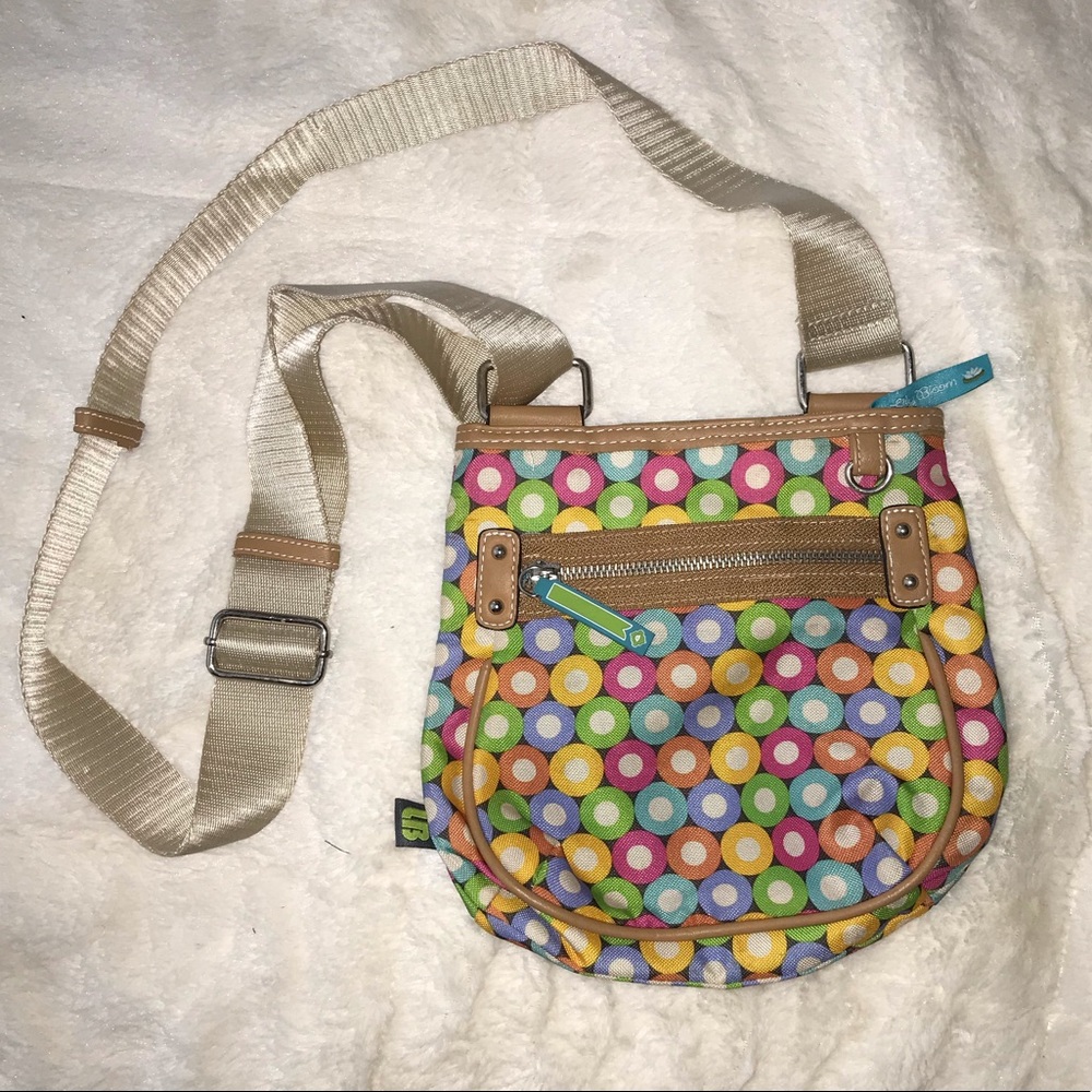 Lily bloom multicolor crossbody